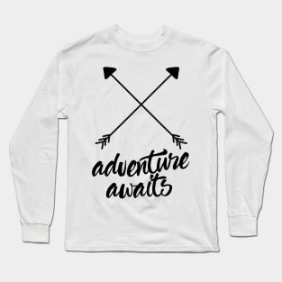 Adventure Awaits Long Sleeve T-Shirt